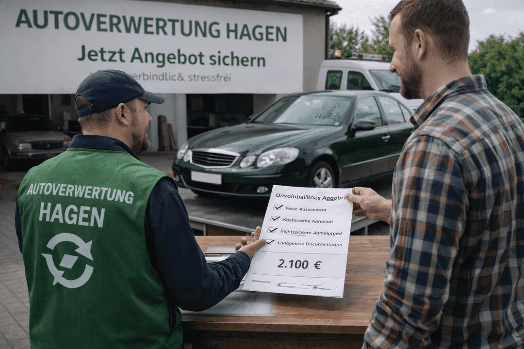 Jetzt Angebot sichern – Ihr direkter Einstieg in die Autoverwertung Neuss